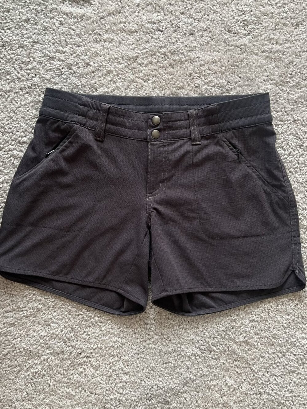 Kuhl Women's Hiking Shorts Size 4 Charcoal Gray